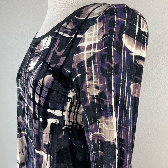 Simply Vera Vera Wang Long Sleeve Top Size M EUC - Picture 4 of 7